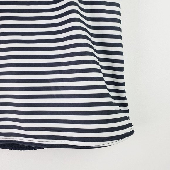 Joy Lab Striped Tank Top with Open Perforated Back - Picture 3 of 8